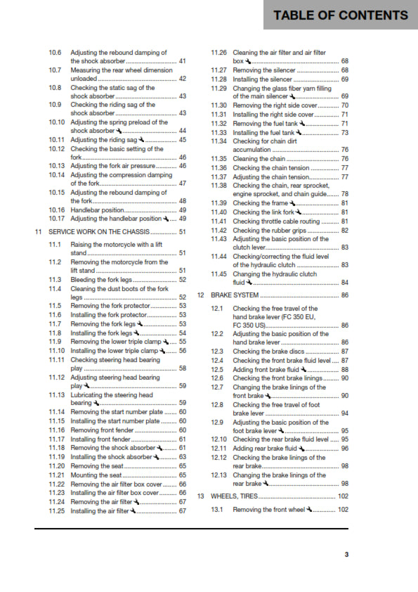 Official Husqvarna 2021 FC 350 & FX 350 Owners Manual (Digital & Physical Copy)