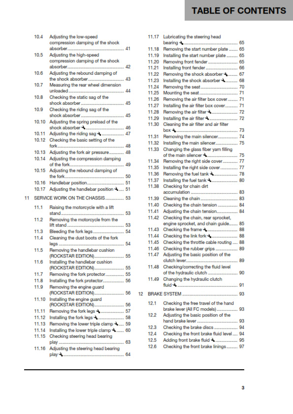 Official Husqvarna 2021 FC 450 & Rockstar Edition, FX 450 Owners Manual (Digital & Physical Copy)