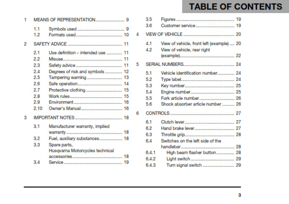 Official Husqvarna 2021 Svartpilen 125 Owners Manual (Digital & Physical Copy)