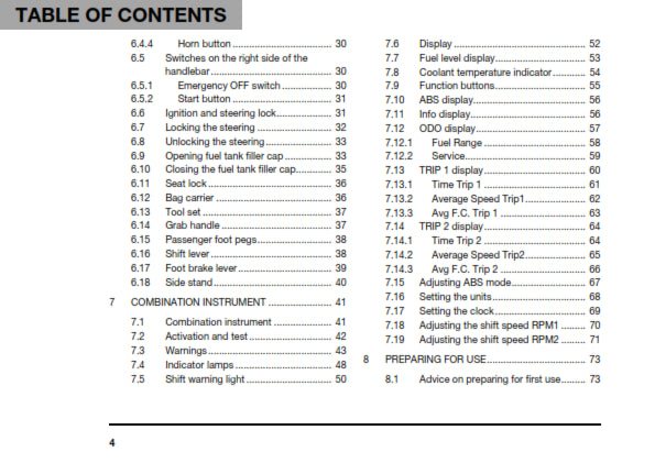 Official Husqvarna 2021 Svartpilen 125 Owners Manual (Digital & Physical Copy)