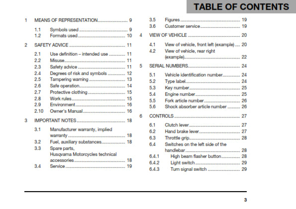 Official Husqvarna 2021 Svartpilen 250 Owners Manual (Digital & Physical Copy)