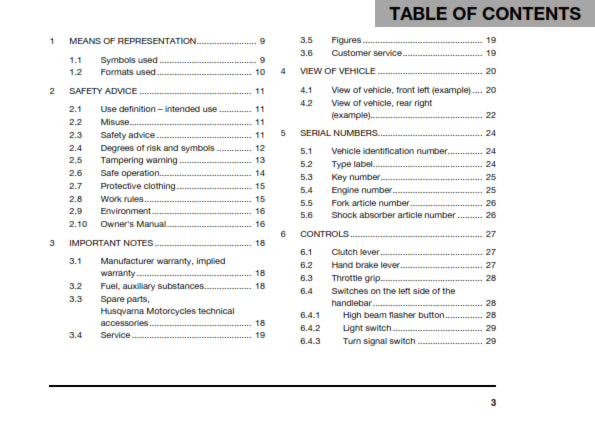Official Husqvarna 2021 Svartpilen 401 Owners Manual (Digital & Physical Copy)