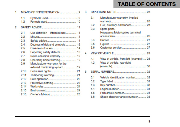Official Husqvarna 2021 Svartpilen 401 US Owners Manual (Digital & Physical Copy)
