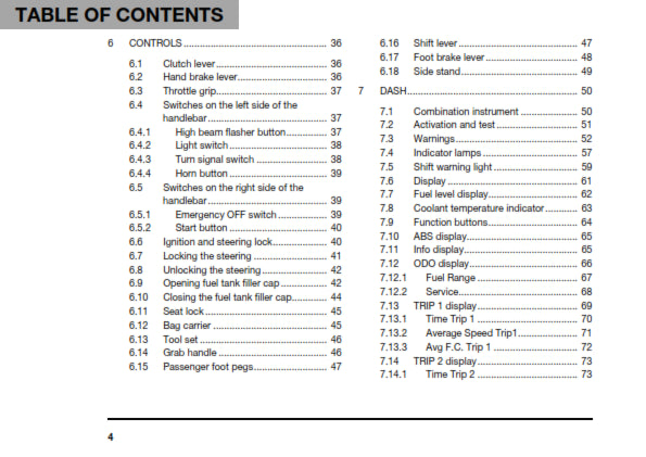 Official Husqvarna 2021 Svartpilen 401 US Owners Manual (Digital & Physical Copy)