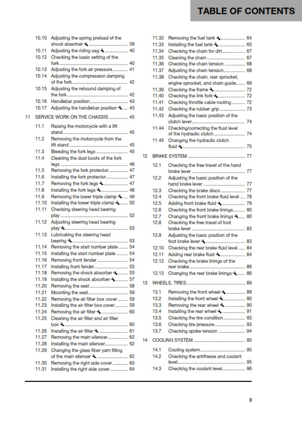 Official Husqvarna 2021 TC 250 Owners Manual (Digital & Physical Copy)
