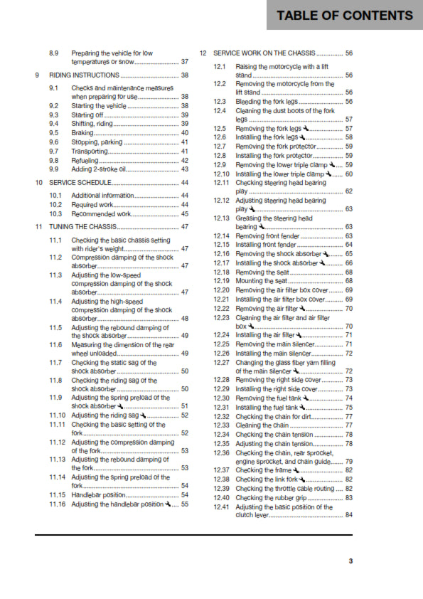 Official Husqvarna 2021 TE 250i, TE 350i & Rockstar Edition Owners Manual (Digital & Physical Copy)