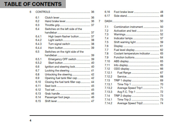 Official Husqvarna 2021 Vitpilen 401 US Owners Manual (Digital & Physical Copy)