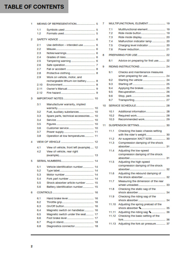 Official Husqvarna 2022 EE 5 Owners Manual (Digital & Physical Copy)