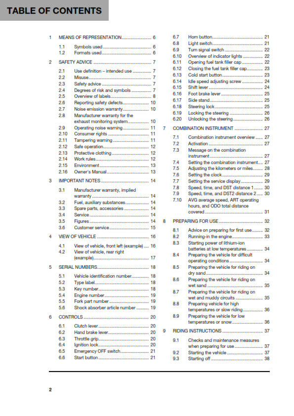 Official Husqvarna 2022 FE 501s Owners Manual (Digital & Physical Copy)