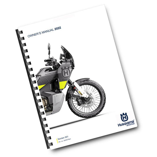 Official Husqvarna 2022 Norden 901 Owners Manual (Digital & Physical Copy)