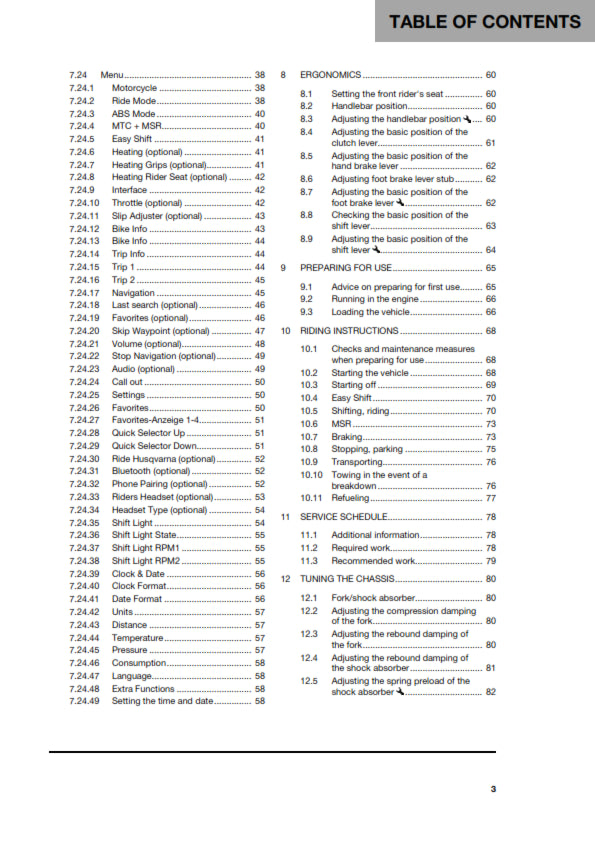 Official Husqvarna 2022 Norden 901 Owners Manual (Digital & Physical Copy)