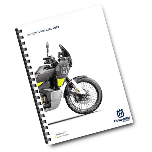 Official Husqvarna 2022 Norden 901 US Owners Manual (Digital & Physical Copy)