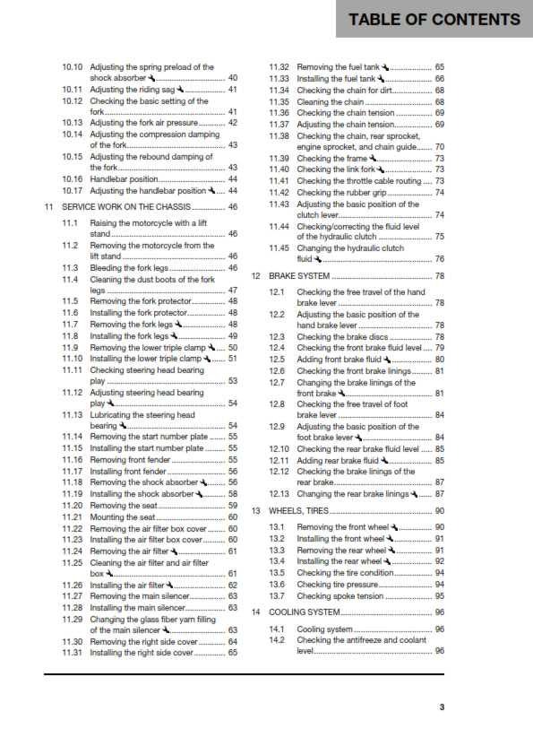 Official Husqvarna 2022 TC 250 Owners Manual (Digital & Physical Copy)