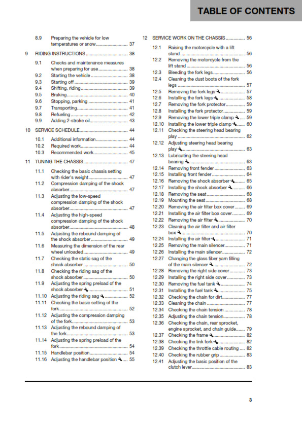 Official Husqvarna 2022 TE 150i Owners Manual (Digital & Physical Copy)