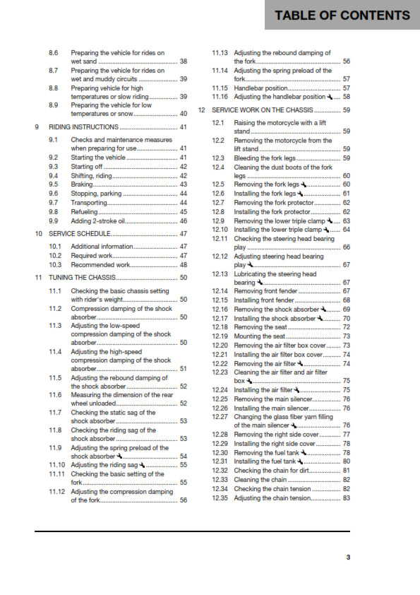 Official Husqvarna 2022 TE 250i, TE 300i & Rockstar Edition Owners Manual (Digital & Physical Copy)