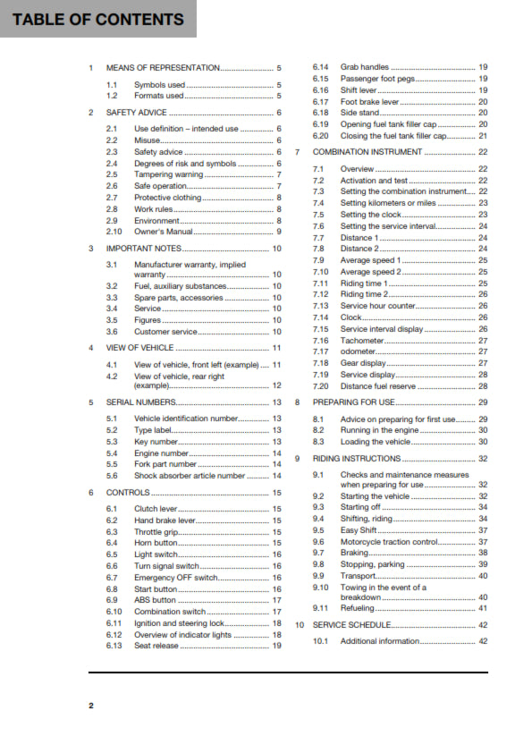 Official Husqvarna 2023 701 Enduro Owners Manual (Digital & Physical Copy)