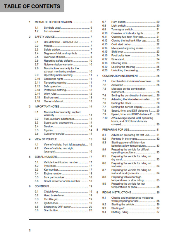 Official Husqvarna 2023 FE 501s Owners Manual (Digital & Physical Copy)