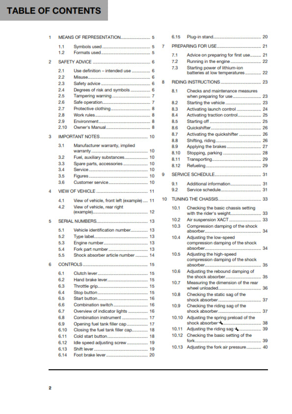 Official Husqvarna 2023 FS 450 Owners Manual (Digital & Physical Copy)