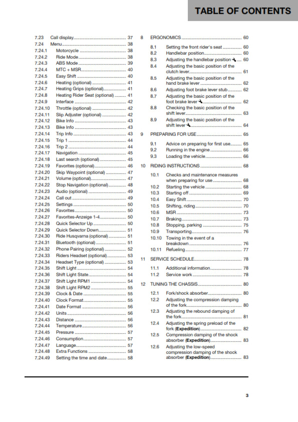 Official Husqvarna 2023 Norden 901 & 901 Expedition Owners Manual (Digital & Physical Copy)