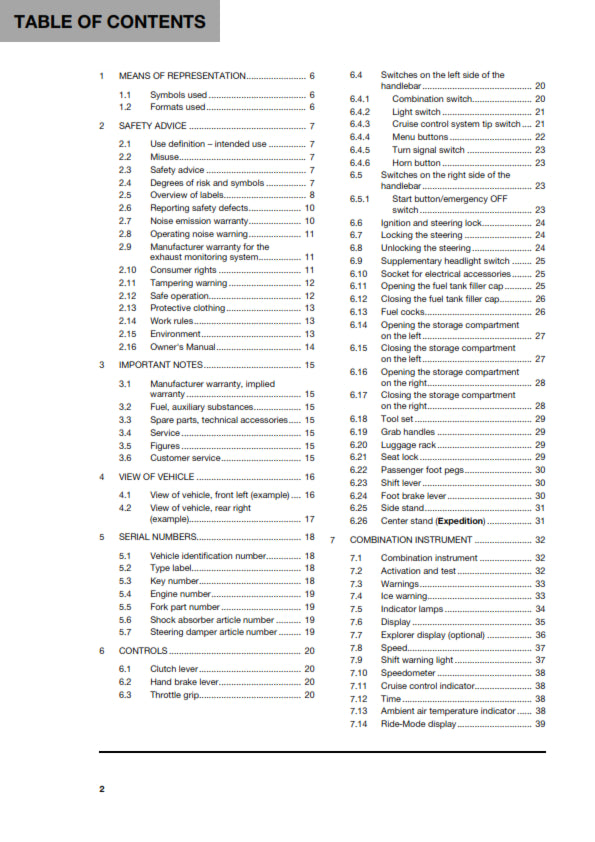 Official Husqvarna 2023 Norden 901 & 901 Expedition US Owners Manual (Digital & Physical Copy)