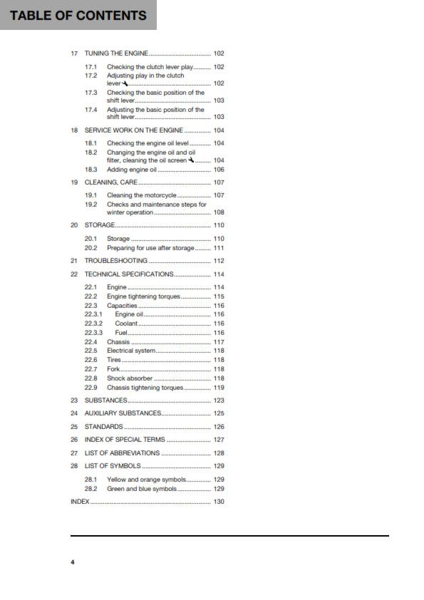 Official Husqvarna 2023 Svartpilen 125 Owners Manual (Digital & Physical Copy)