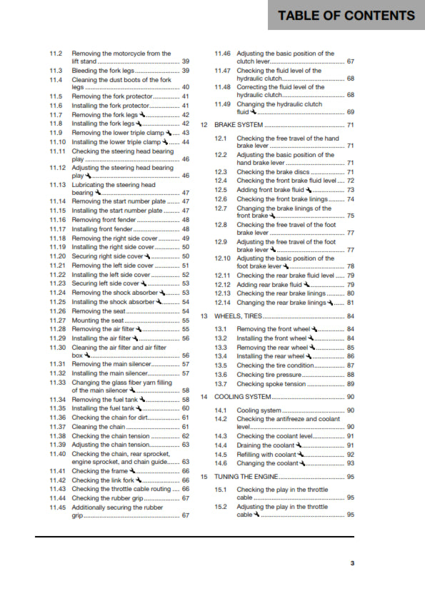 Official Husqvarna 2023 TC 65 Owners Manual (Digital & Physical Copy)