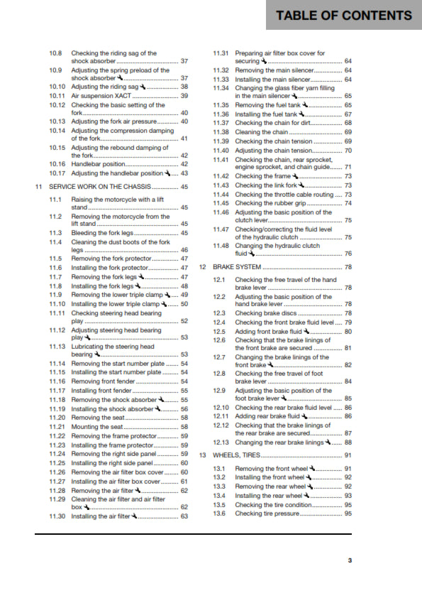 Official Husqvarna 2023 TC 125 & TC 125 Heritage Owners Manual (Digital & Physical Copy)