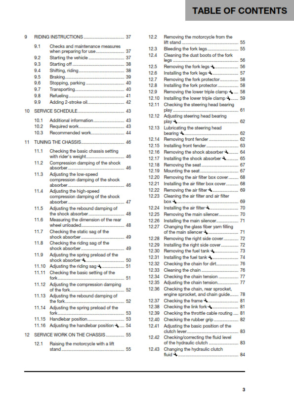 Official Husqvarna 2023 TE 150 Owners Manual (Digital & Physical Copy)