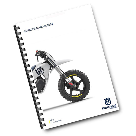 Official Husqvarna 2024 EE 2 Owners Manual (Digital & Physical Copy)