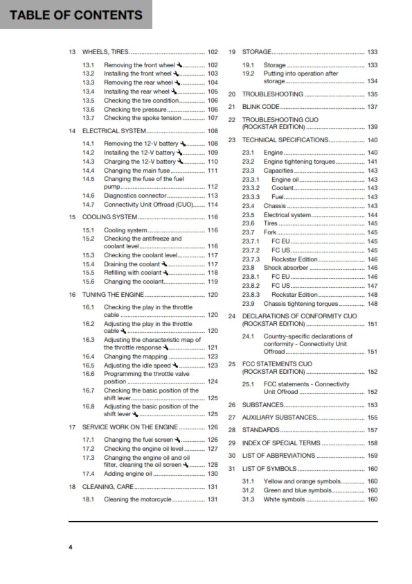 Official Husqvarna 2024 FC 250 + Rockstar Edition Owners Manual (Digital & Physical Copy)
