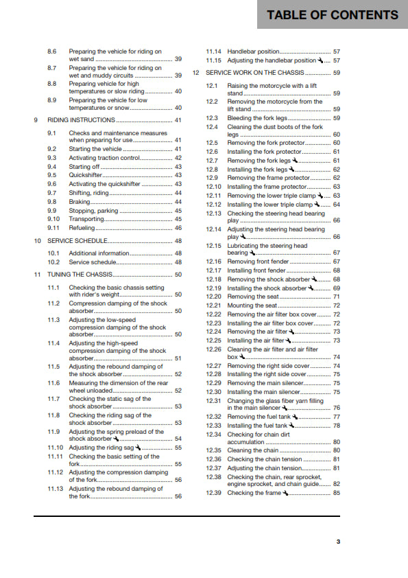 Official Husqvarna 2024 FE 250 Owners Manual (Digital & Physical Copy)