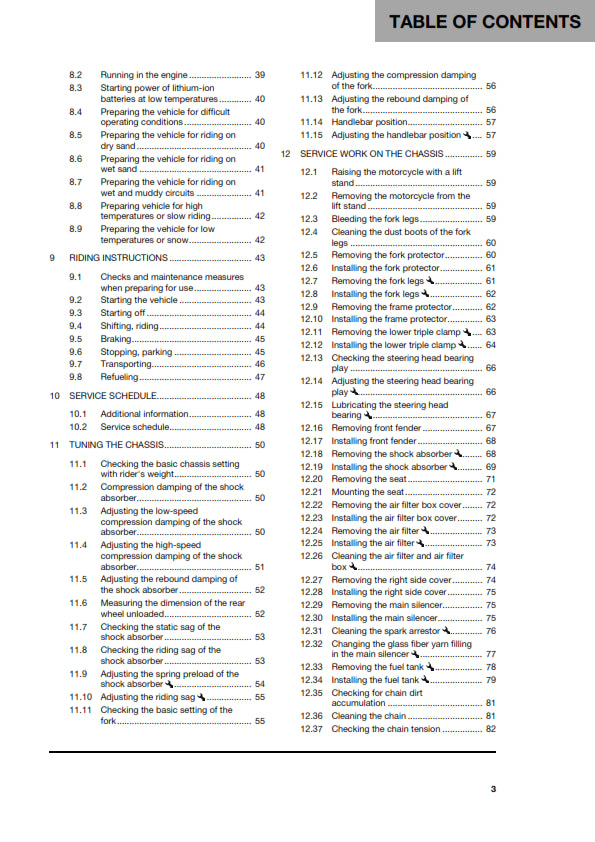 Official Husqvarna 2024 FE 350s Owners Manual (Digital & Physical Copy)