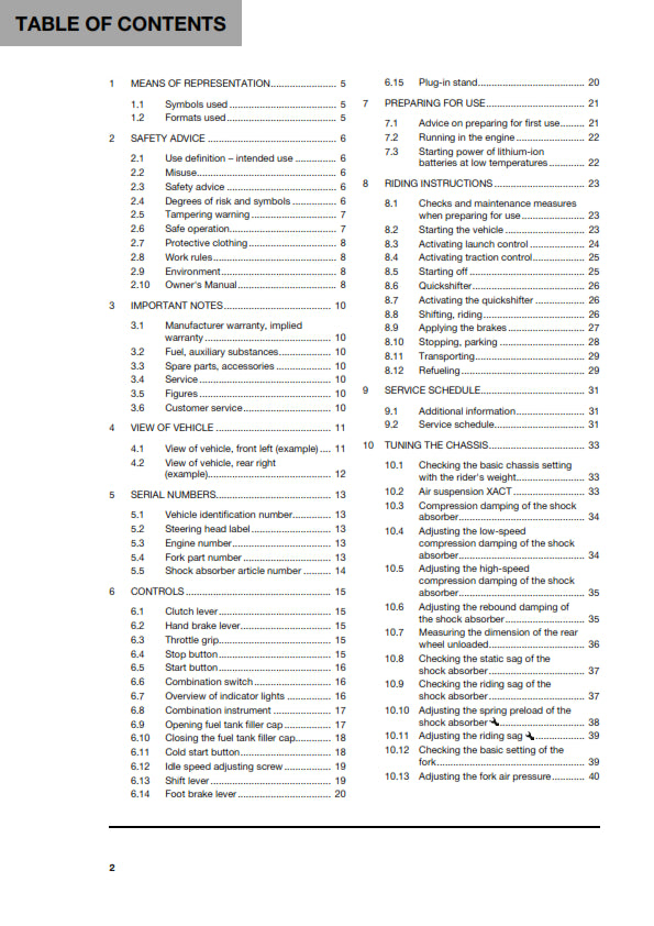 Official Husqvarna 2024 FS 450 Owners Manual (Digital & Physical Copy)