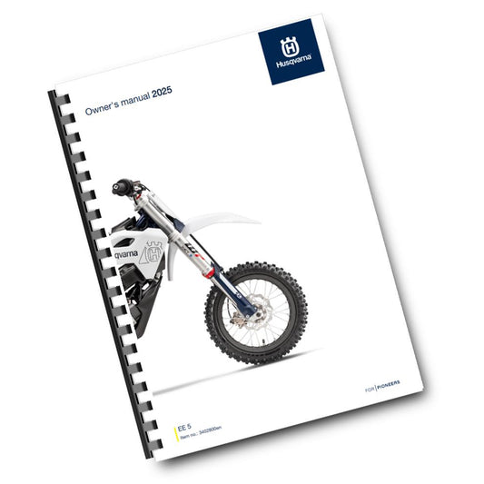 Official Husqvarna 2025 EE 5 Owners Manual (Digital & Physical Copy)