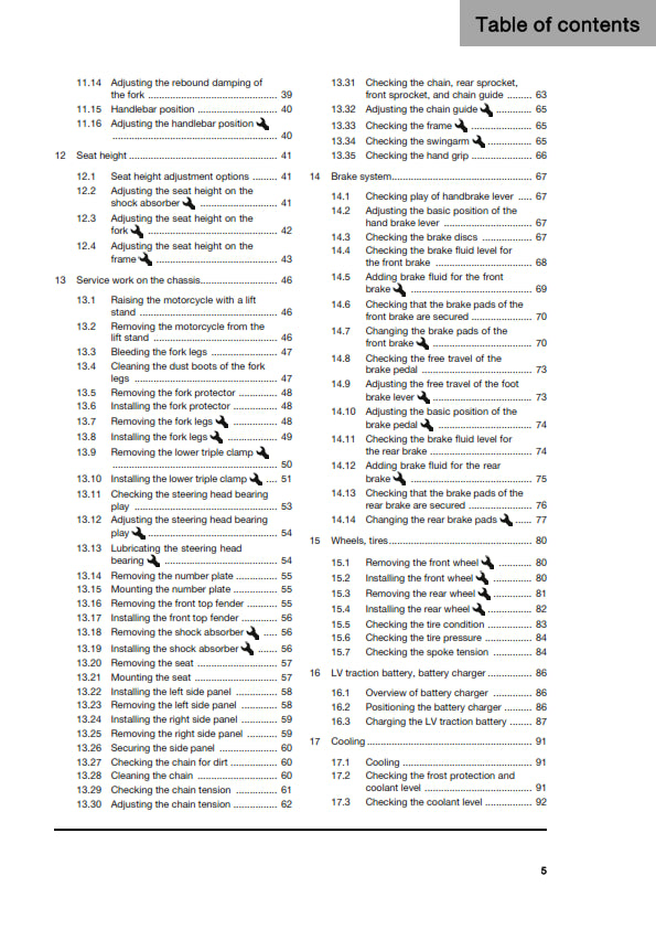 Official Husqvarna 2025 EE 5 Owners Manual (Digital & Physical Copy)