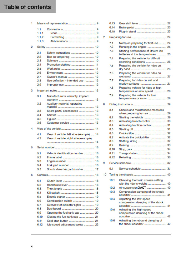 Official Husqvarna 2025 FC 250 & Factory Edition Owners Manual (Digital & Physical Copy)