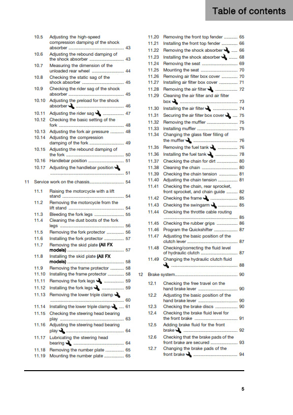 Official Husqvarna 2025 FC 350 & Heritage, FX 350 & Heritage Owners Manual (Digital & Physical Copy)