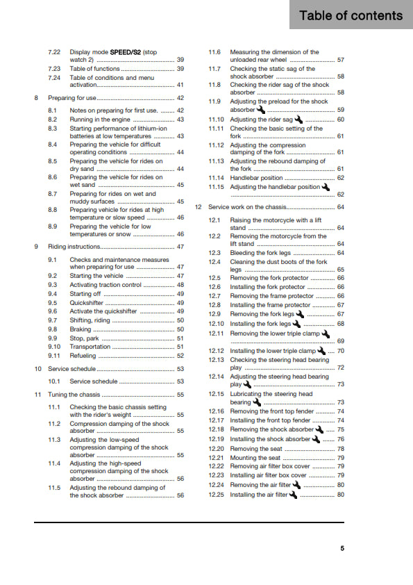 Official Husqvarna 2025 FE 450 & Heritage, 501 & Heritage Owners Manual (Digital & Physical Copy)