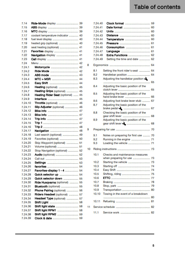 Official Husqvarna 2025 Norden 901 & Expedition Owners Manual (Digital & Physical Copy)