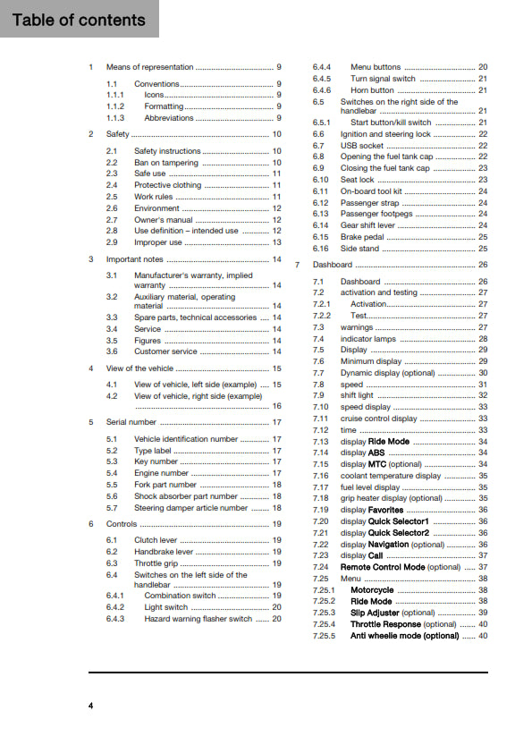 Official Husqvarna 2025 Svartpilen 801 & 801 L Owners Manual (Digital & Physical Copy)