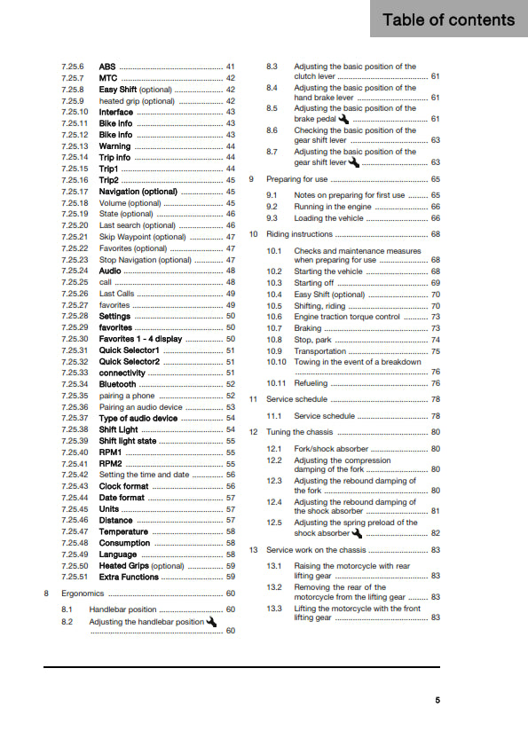 Official Husqvarna 2025 Svartpilen 801 & 801 L Owners Manual (Digital & Physical Copy)
