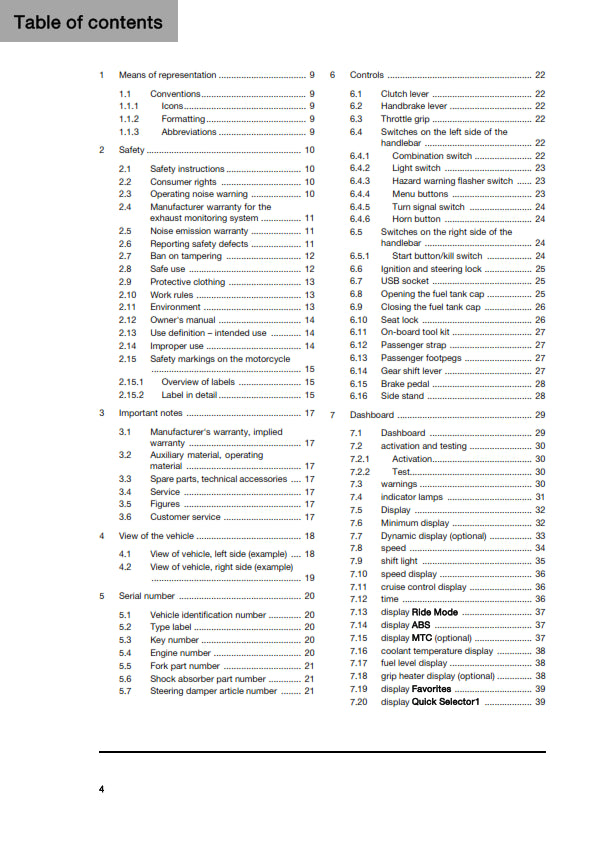Official Husqvarna 2025 Svartpilen 801 US Owners Manual (Digital & Physical Copy)