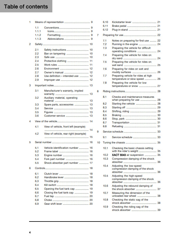 Official Husqvarna 2025 TC 85 19/16 & TC 85 17/14 Owners Manual (Digital & Physical Copy)