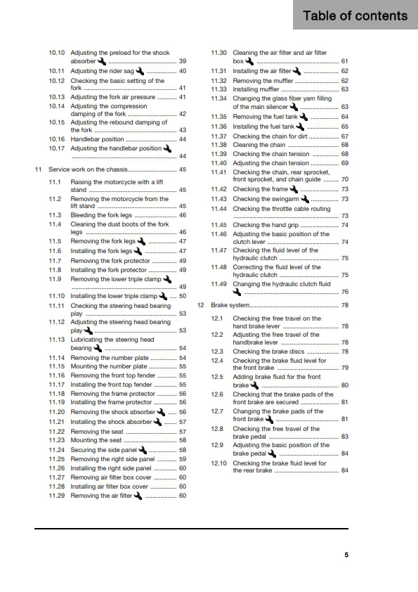 Official Husqvarna 2025 TC 85 19/16 & TC 85 17/14 Owners Manual (Digital & Physical Copy)
