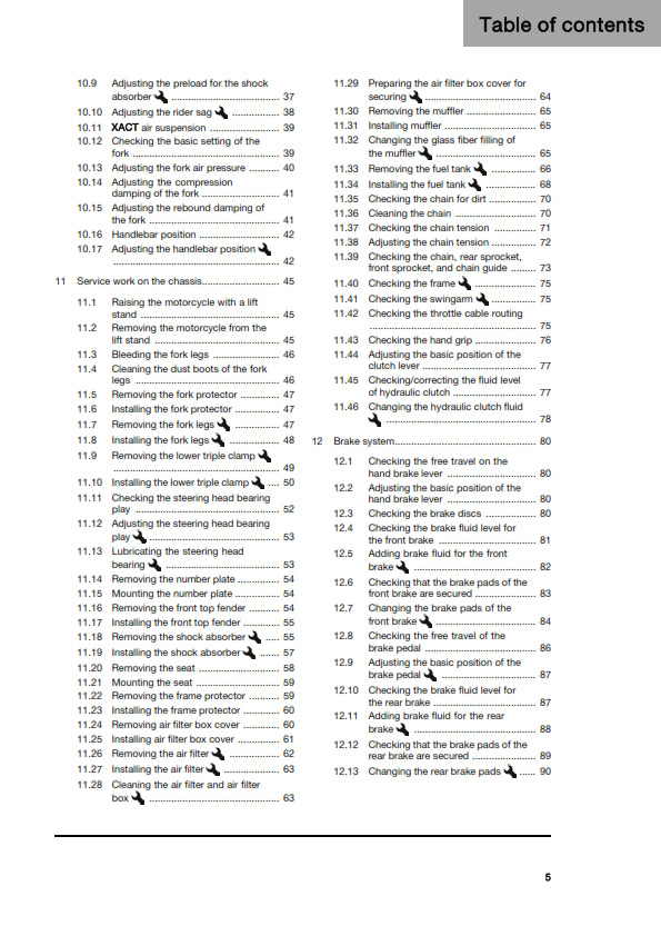 Official Husqvarna 2025 TC 125 & Heritage, TC 150 & Heritage Owners Manual (Digital & Physical Copy)
