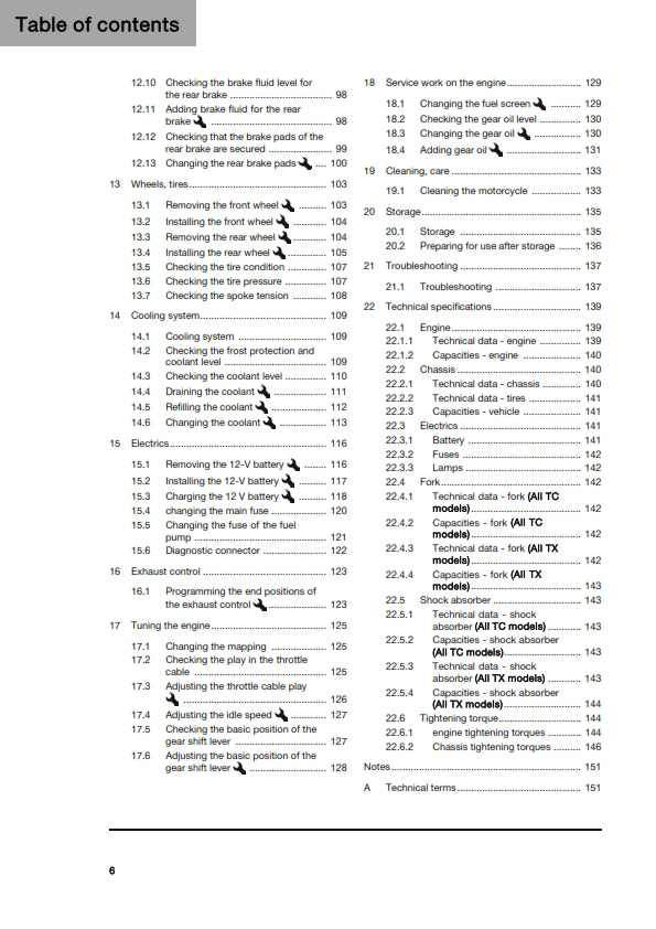Official Husqvarna 2025 TC 250 & Heritage, TC 300 & Heritage, TX 300 & Heritage Owners Manual (Digital & Physical Copy)