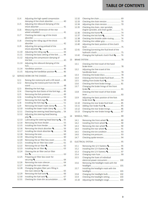Official GASGAS 2021 EC 350F Owners Manual (Digital & Physical Copy)