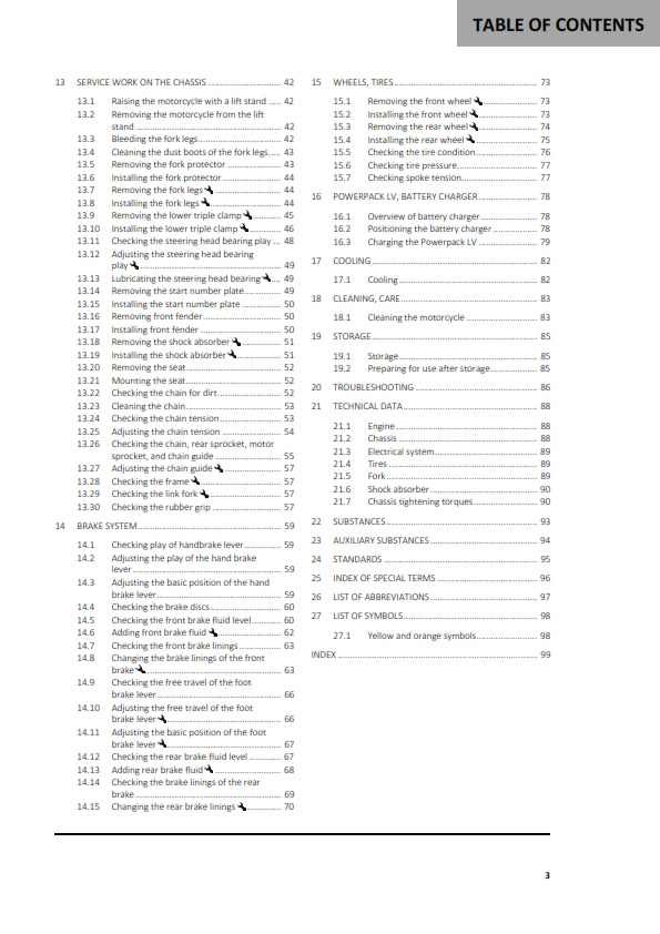Official GasGas 2021 MC-E 5 Owners Manual (Digital & Physical Copy)