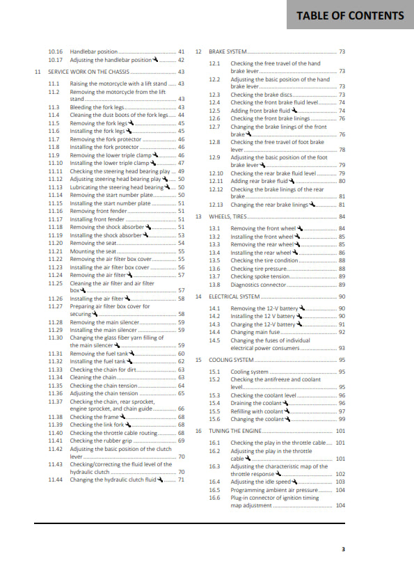 Official GASGAS 2022 EX 250 & EX 300 Owners Manual (Digital & Physical Copy)
