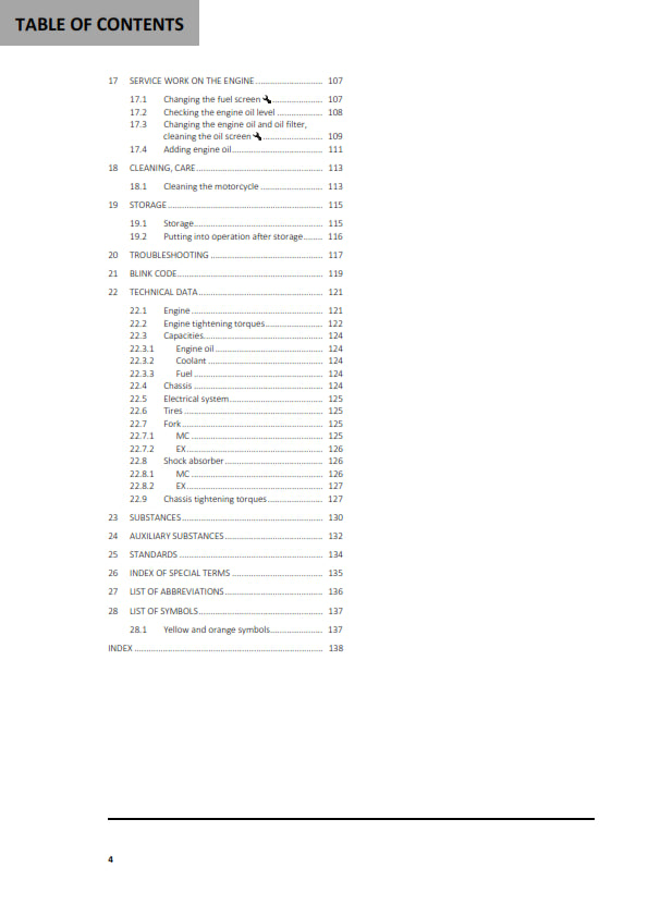 Official GasGas 2022 MC 350F & EX 350F Owners Manual (Digital & Physical Copy)
